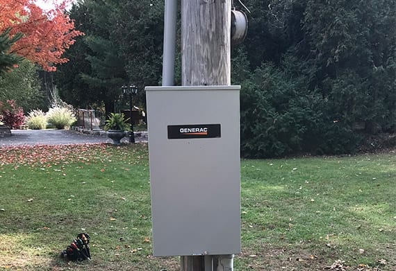 Outdoor electrical transformer panel